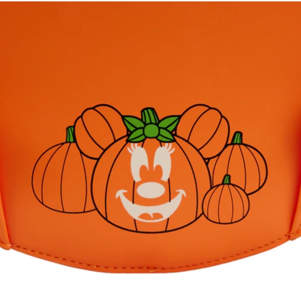 Minnie Mouse Glow in the Dark Pumpkin Mini Backpack - Picture 4 of 6